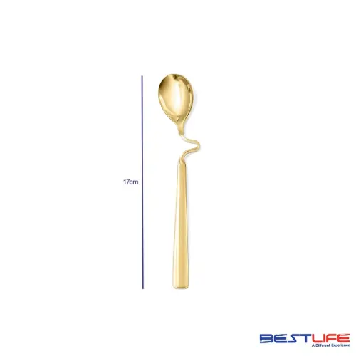 قیمت قاشق عسل خوری بست لایف مدل 2FULL GOLDL-M-187