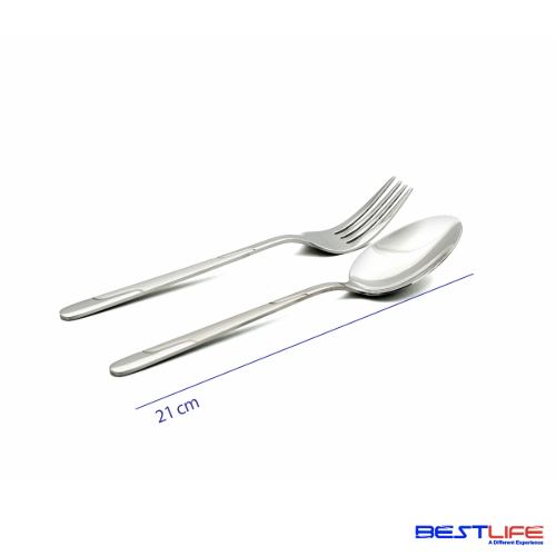 قاشق و چنگال غذلخوری 12 پارچه بست لایف