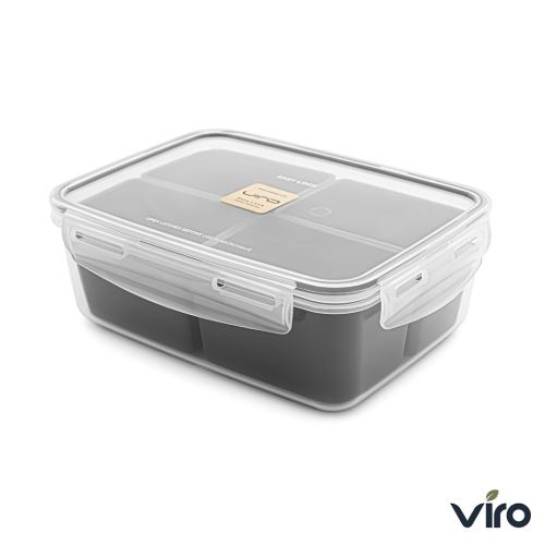 خرید ظرف فریزری 4 خانه مستطیل ویرو کد 203/4