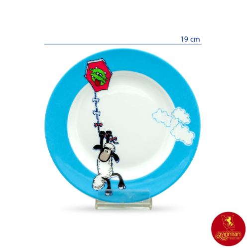 چینی زرین سرویس 5 پارچه کودک بره ناقلا